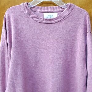 Zara girls soft lightweight sweater
